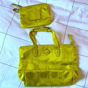 Coach Canvas Bag